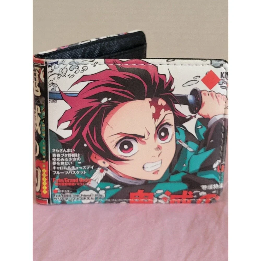 Demon Slayer Kimetsu no Yaiba Tanjiro Kamado Anime Bi-Fold Wallet